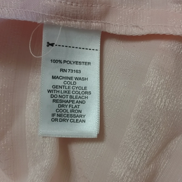 Cupio Fringe Blouse Blush Pink NWT - Picture 4 of 7